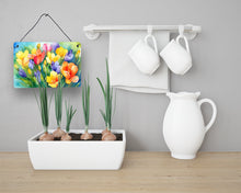 Load image into Gallery viewer, Freesias in Watercolor Wall or Door Hanging Prints