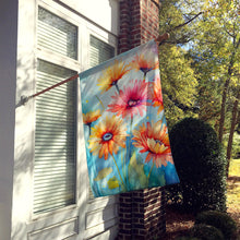Load image into Gallery viewer, Gerbera Daisies in Watercolor House Flag