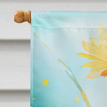 Load image into Gallery viewer, Gerbera Daisies in Watercolor House Flag
