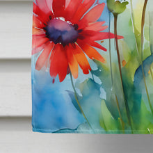 Load image into Gallery viewer, Gerbera Daisies in Watercolor House Flag