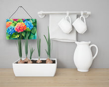 Load image into Gallery viewer, Hydrangeas in Watercolor Wall or Door Hanging Prints