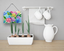 Load image into Gallery viewer, Hydrangeas in Watercolor Wall or Door Hanging Prints