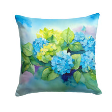 Load image into Gallery viewer, Hydrangeas in Watercolor Throw Pillow