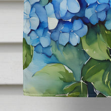 Load image into Gallery viewer, Hydrangeas in Watercolor House Flag