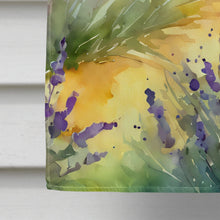 Load image into Gallery viewer, Lavender in Watercolor House Flag