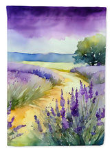 Load image into Gallery viewer, Lavender in Watercolor House Flag