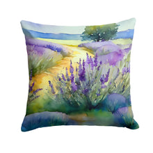 Load image into Gallery viewer, Lavender in Watercolor Throw Pillow