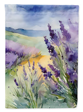 Load image into Gallery viewer, Lavender in Watercolor House Flag