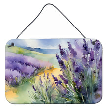 Load image into Gallery viewer, Lavender in Watercolor Wall or Door Hanging Prints