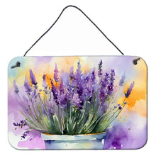 Load image into Gallery viewer, Lavender in Watercolor Wall or Door Hanging Prints