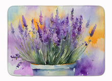 Load image into Gallery viewer, Lavender in Watercolor Memory Foam Kitchen Mat