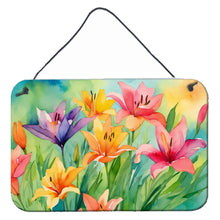 Load image into Gallery viewer, Lilies in Watercolor Wall or Door Hanging Prints