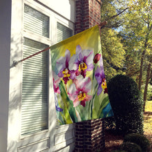 Load image into Gallery viewer, Orchids in Watercolor House Flag