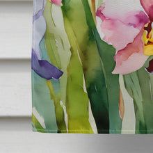 Load image into Gallery viewer, Orchids in Watercolor House Flag