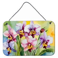 Load image into Gallery viewer, Orchids in Watercolor Wall or Door Hanging Prints