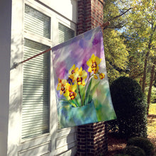 Load image into Gallery viewer, Orchids in Watercolor House Flag