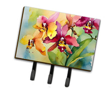 Load image into Gallery viewer, Orchids in Watercolor Leash or Key Holder