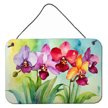 Load image into Gallery viewer, Orchids in Watercolor Wall or Door Hanging Prints