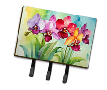 Load image into Gallery viewer, Orchids in Watercolor Leash or Key Holder