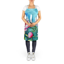 Load image into Gallery viewer, Peonies in Watercolor Apron – Artist-Designed Kitchen, BBQ &amp; Craft Apron
