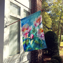 Load image into Gallery viewer, Peonies in Watercolor House Flag