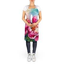 Load image into Gallery viewer, Peonies in Watercolor Apron – Artist-Designed Kitchen, BBQ &amp; Craft Apron