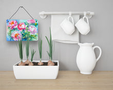 Load image into Gallery viewer, Peonies in Watercolor Wall or Door Hanging Prints