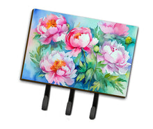 Load image into Gallery viewer, Peonies in Watercolor Leash or Key Holder