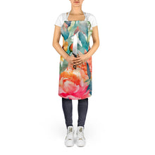 Load image into Gallery viewer, Peonies in Watercolor Apron – Artist-Designed Kitchen, BBQ &amp; Craft Apron