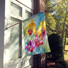 Load image into Gallery viewer, Orchids in Watercolor House Flag
