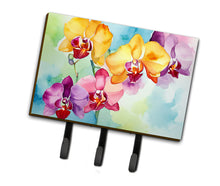 Load image into Gallery viewer, Orchids in Watercolor Leash or Key Holder