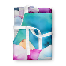 Load image into Gallery viewer, Orchids in Watercolor Apron – Artist-Designed Kitchen, BBQ &amp; Craft Apron