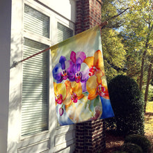 Load image into Gallery viewer, Orchids in Watercolor House Flag