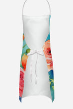 Load image into Gallery viewer, Ranunculus in Watercolor Apron – Artist-Designed Kitchen, BBQ &amp; Craft Apron