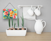 Load image into Gallery viewer, Ranunculus in Watercolor Wall or Door Hanging Prints