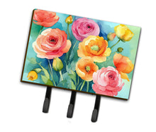 Load image into Gallery viewer, Ranunculus in Watercolor Leash or Key Holder