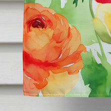 Load image into Gallery viewer, Ranunculus in Watercolor House Flag