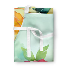 Load image into Gallery viewer, Roses in Watercolor Apron – Artist-Designed Kitchen, BBQ &amp; Craft Apron