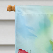Load image into Gallery viewer, Roses in Watercolor House Flag