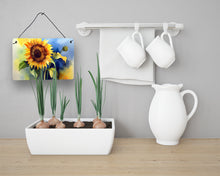 Load image into Gallery viewer, Sunflowers in Watercolor Wall or Door Hanging Prints
