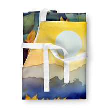 Load image into Gallery viewer, Sunflowers in Watercolor Apron – Artist-Designed Kitchen, BBQ &amp; Craft Apron