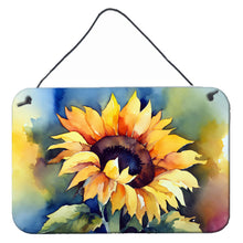 Load image into Gallery viewer, Sunflowers in Watercolor Wall or Door Hanging Prints