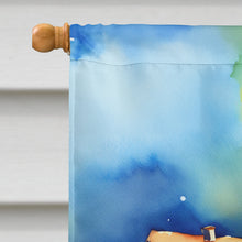 Load image into Gallery viewer, Sunflowers in Watercolor House Flag
