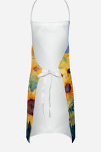 Load image into Gallery viewer, Sunflowers in Watercolor Apron – Artist-Designed Kitchen, BBQ &amp; Craft Apron