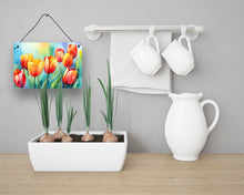 Load image into Gallery viewer, Tulips in Watercolor Wall or Door Hanging Prints
