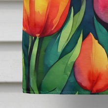 Load image into Gallery viewer, Tulips in Watercolor House Flag