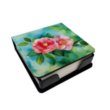 Load image into Gallery viewer, Alabama Camellia in Watercolor PU Leather Note Paper Holder