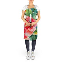 Load image into Gallery viewer, Alabama Camellia in Watercolor Apron – Artist-Designed Kitchen, BBQ &amp; Craft Apron