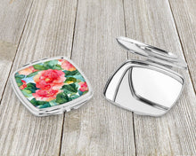 Load image into Gallery viewer, Alabama Camellia in Watercolor Compact Mirror