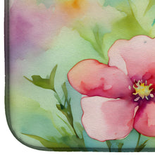 Load image into Gallery viewer, Alaska Forget-me-nots in Watercolor Dish Drying Mat